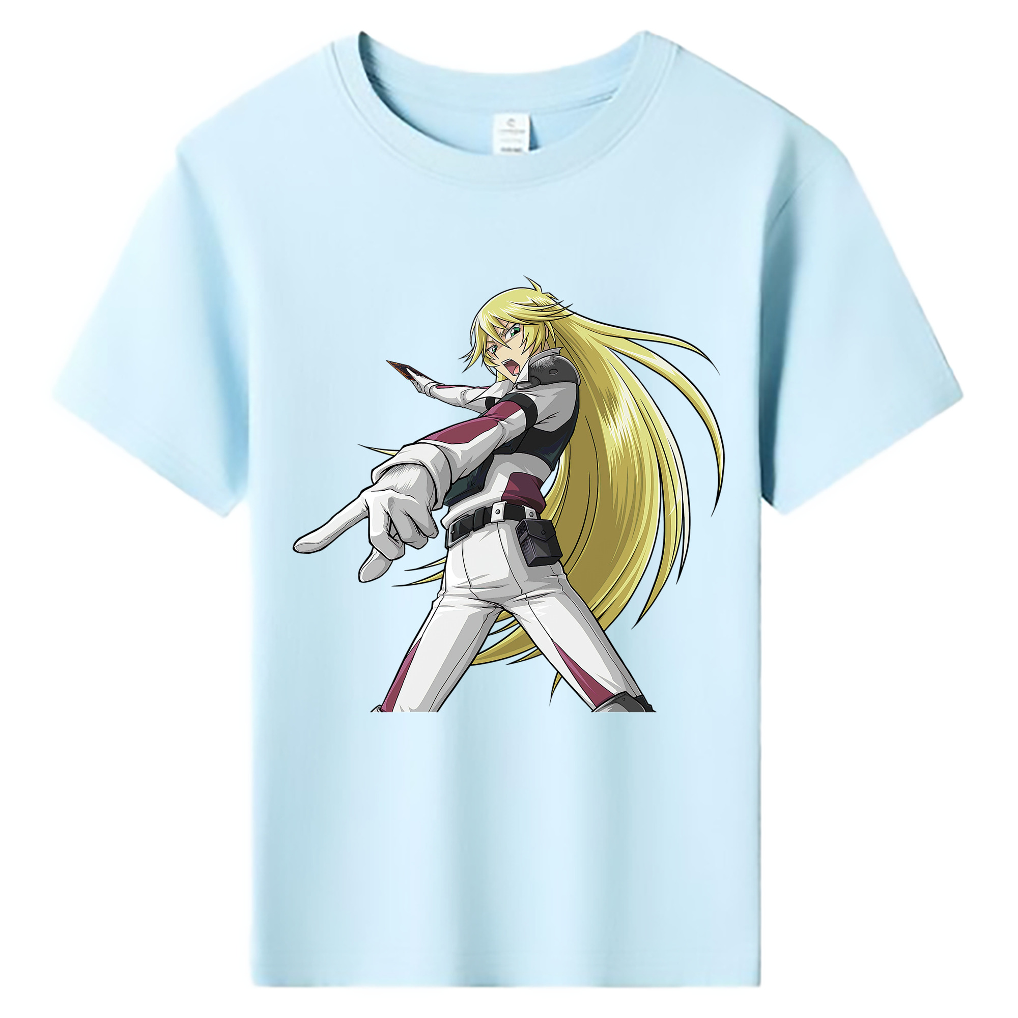 （画像用） 遊☆戯☆王 Yu-Gi-Oh! 綿100％キッズTシャツ（フロントプリント）